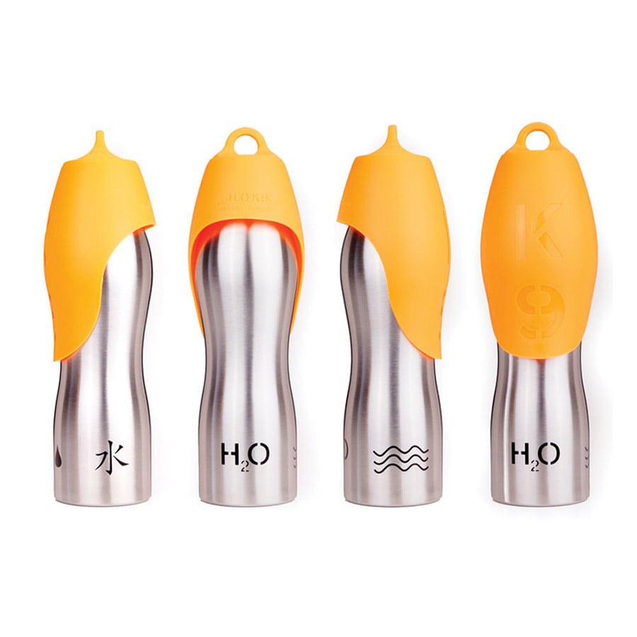 H2O4K9 portable water bottle to keep your dog hydrated on the go / must-have dog accessory for all cocker spaniel owners / review first published on Perfect cocker spaniel blog (C)