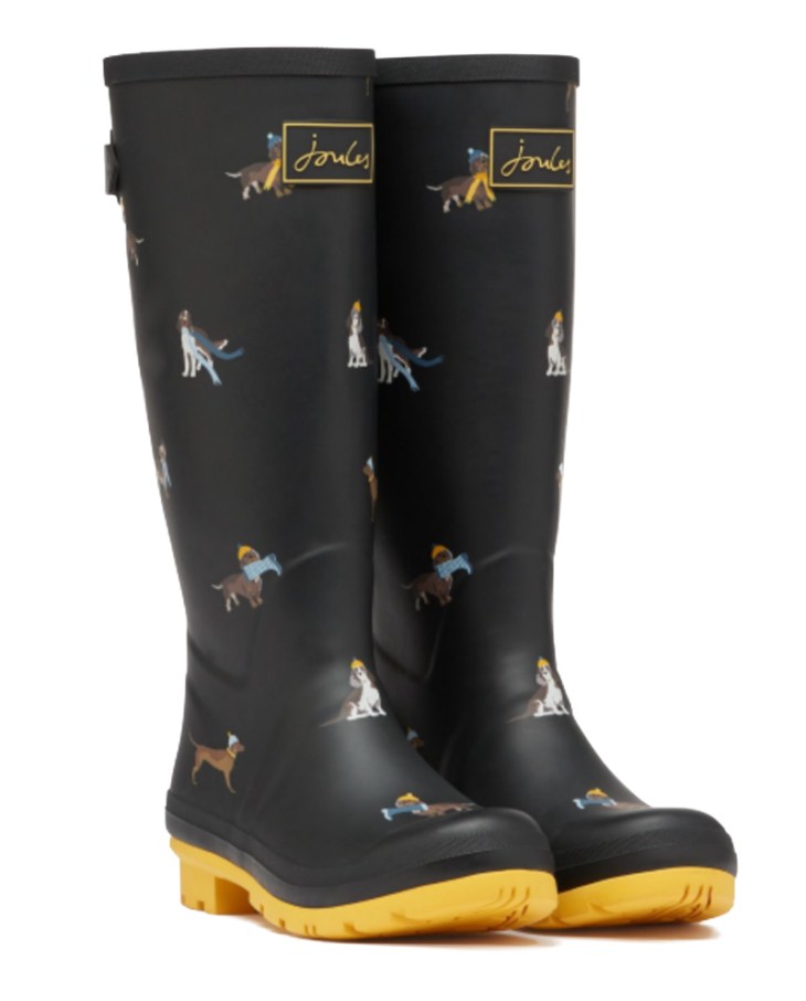 joules-dog-print-rainboots-wellingtons-pin-broch-perfect-christmas-presents-dog-lovers-guide-perfect-cocker-spaniel-blog